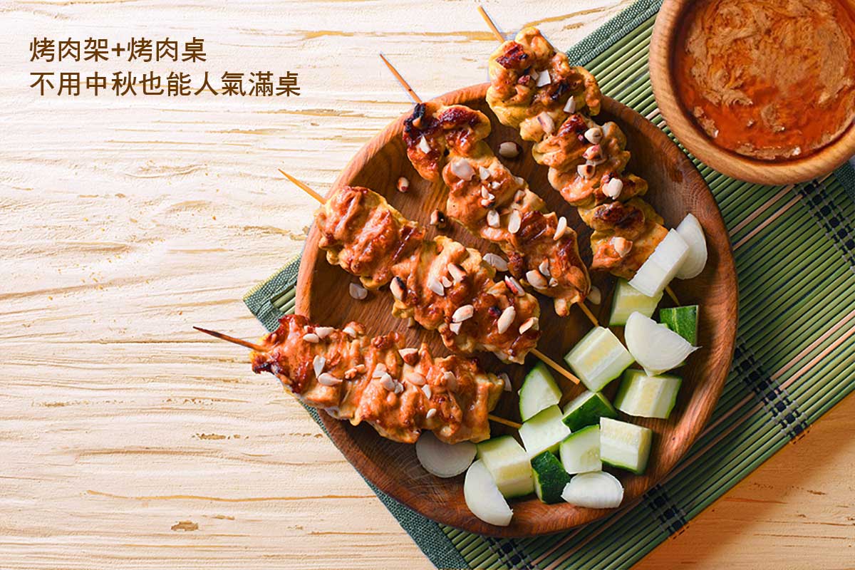 烤肉桌人氣滿桌