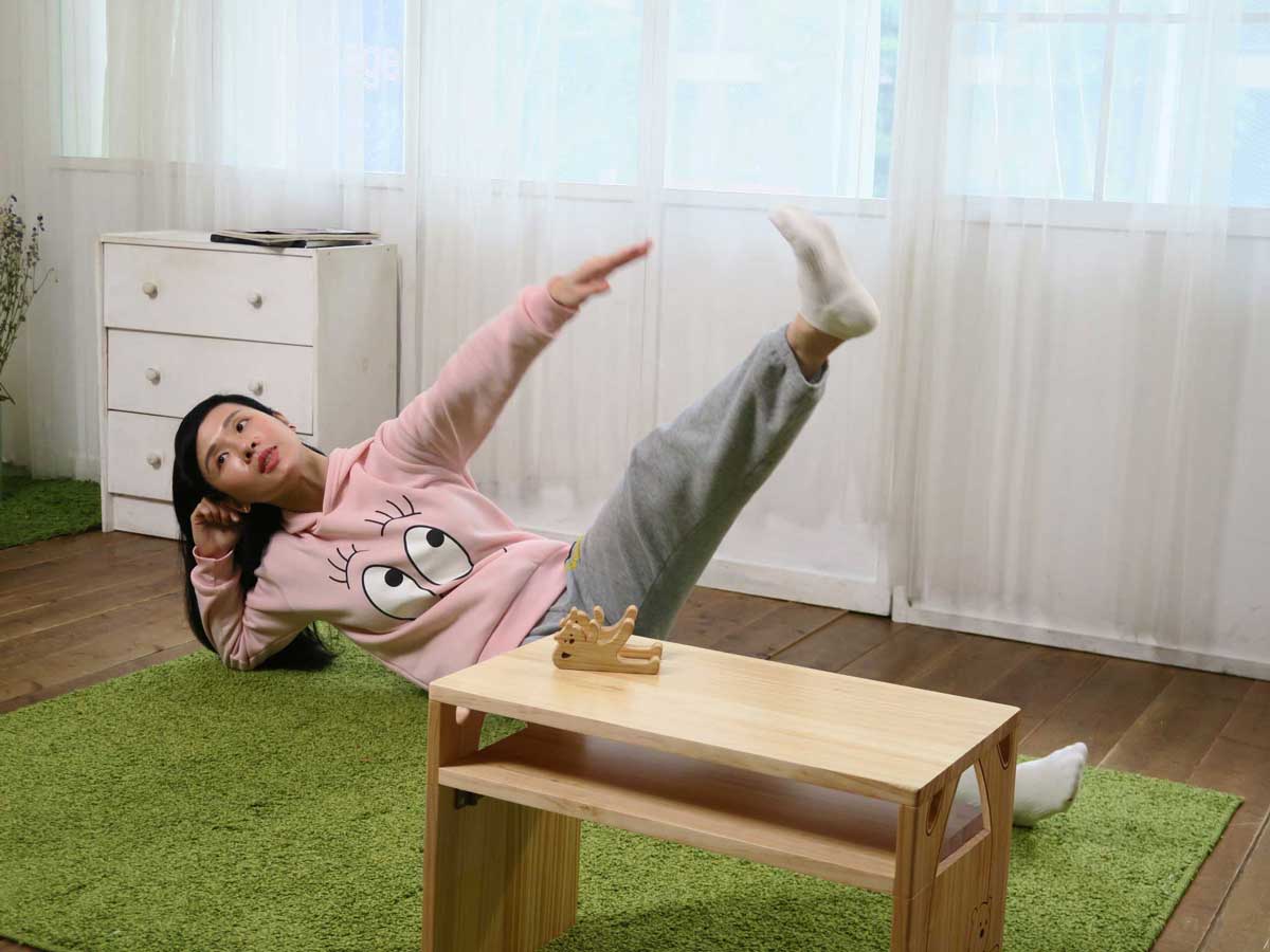 與過動懶熊一起運動